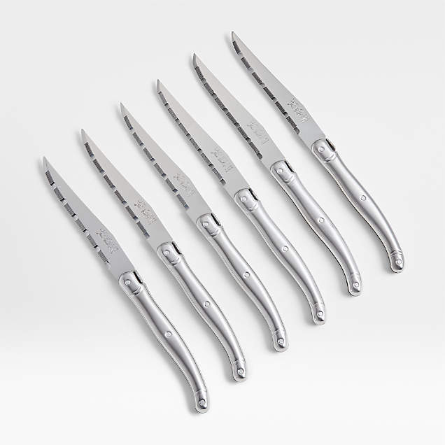 Laguiole Gold Steak Knives, Set of 4 + Reviews Crate & Barrel Canada