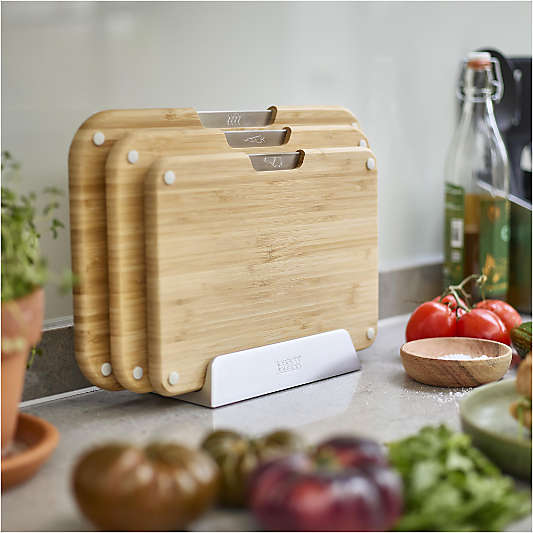 Joseph Joseph Nested Bamboo Cutting Boards, Set of 3