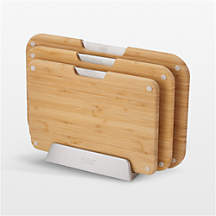 Joseph Joseph Nested Bamboo Cutting Boards, Set of 3 + Reviews | Crate & Barrel