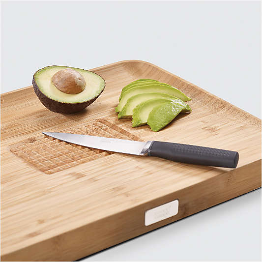 Joseph Joseph Cut & Carve Bamboo Cutting Board