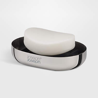 Joseph Joseph EasyStore Luxe Stainless Steel Soap Dish