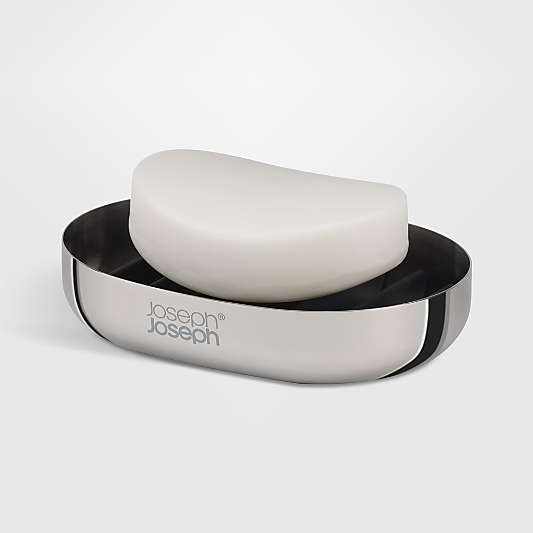 Joseph Joseph EasyStore Luxe Stainless Steel Soap Dish