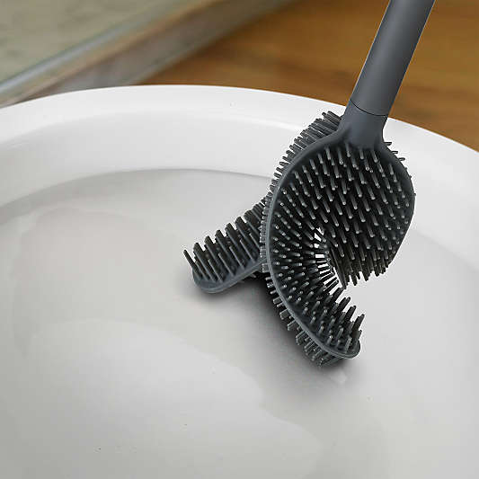 Joseph Joseph Flex 360 Luxe Stainless Steel Toilet Brush