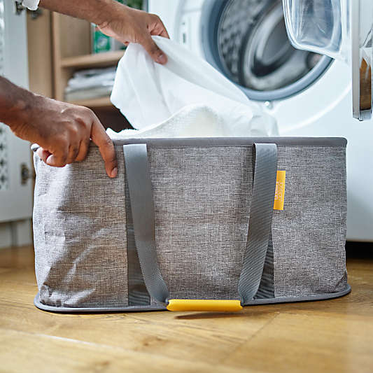 Joseph Joseph Hold-All 35L Collapsable Laundry Basket - Grey