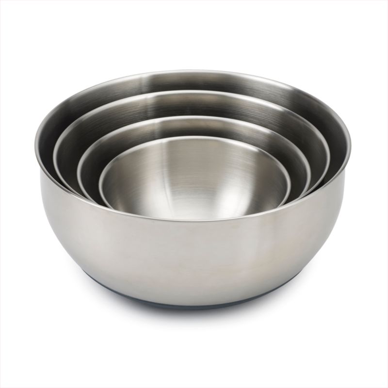 Joseph Joseph Nest ™ Prep&Store 8-Piece Stainless Steel Bowl Set with Lids