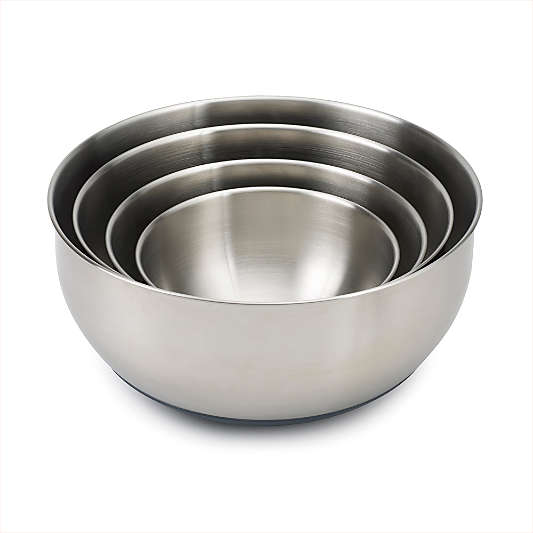 Joseph Joseph Nest ™ Prep&Store 8-Piece Stainless Steel Bowl Set with Lids