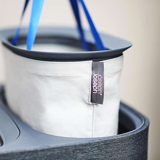 Joseph Joseph Tota 60L Dual Laundry Basket Carbon Black