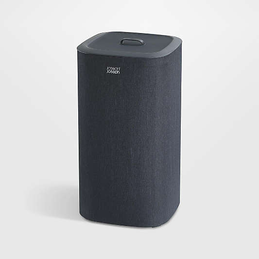 Joseph Joseph Tota 60L Dual Laundry Basket Carbon Black