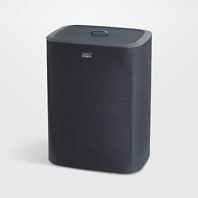 Joseph Joseph Tota 90L Dual Laundry Basket Carbon Black