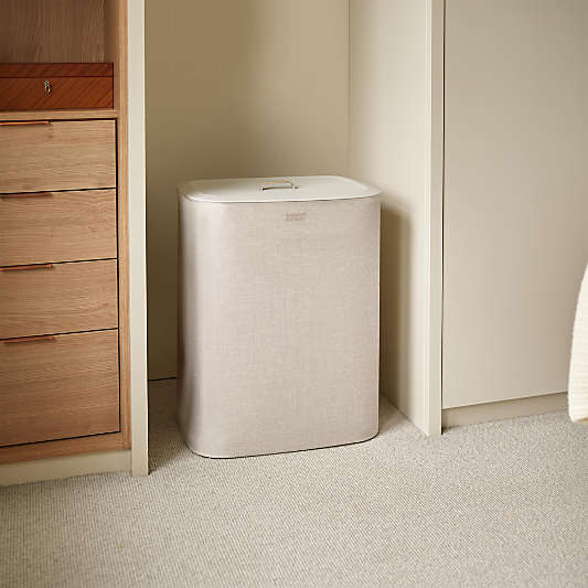 Joseph Joseph Tota 90L Dual Laundry Basket Ecru