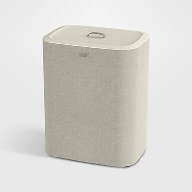 View Joseph Joseph Tota 90L Dual Laundry Basket - Ecru details