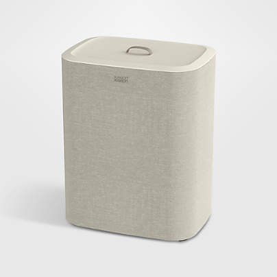 Joseph Joseph Tota 90L Dual Laundry Basket Ecru