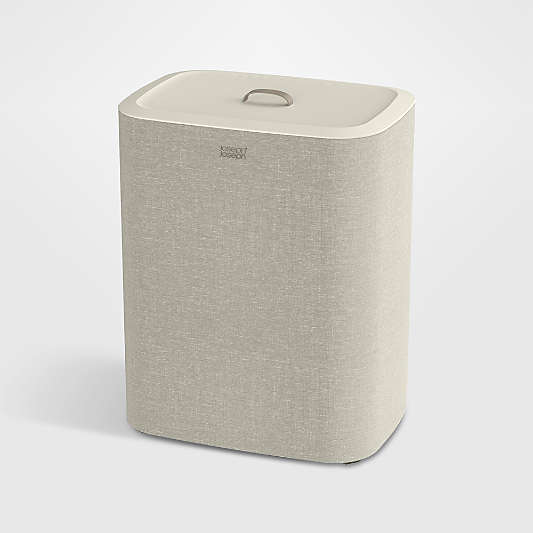 Joseph Joseph Tota 90L Dual Laundry Basket Ecru