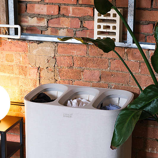 Joseph Joseph Tota 90L Trio Laundry Basket - Ecru