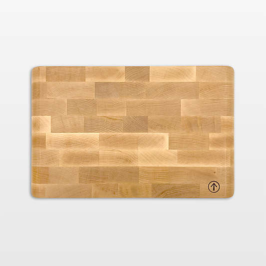JK Adams Infinity Edge End Grain Maple Cutting Board 16"x10"x1.25"