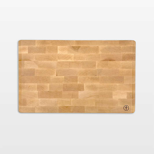 JK Adams Infinity Edge End Grain Maple Cutting Board 20"x12"x1.25"