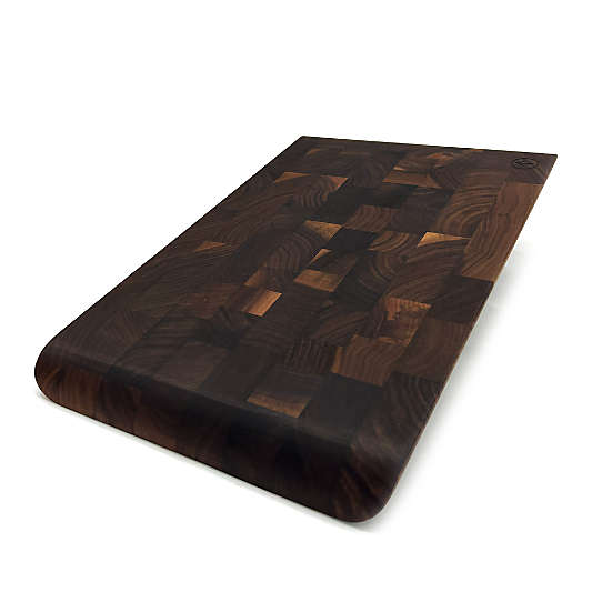 JK Adams Infinity Edge End Grain Walnut Cutting Board 16"x10"x1.25"