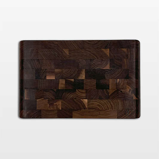 JK Adams Infinity Edge End Grain Walnut Cutting Board 16"x10"x1.25"