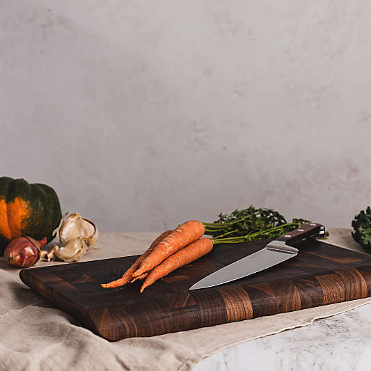 JK Adams Infinity Edge End Grain Walnut Cutting Board 20"x12"x1.25"