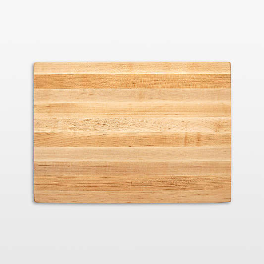 JK Adams Professional Edge Grain Maple Cutting Board, 14"x10"x1.5"
