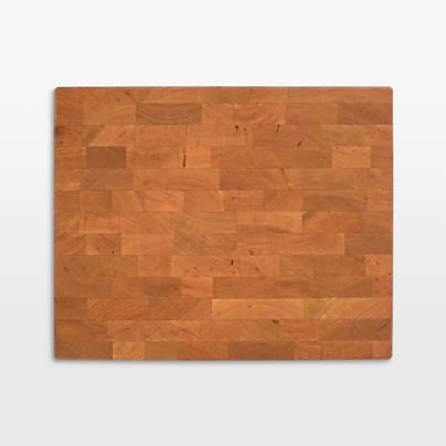 JK Adams Professional End Grain Cherry Cutting Board, 20"x16"x2"