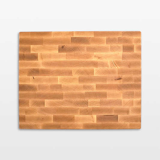 JK Adams Professional End Grain Maple Cutting Board, 20"x16"x2"