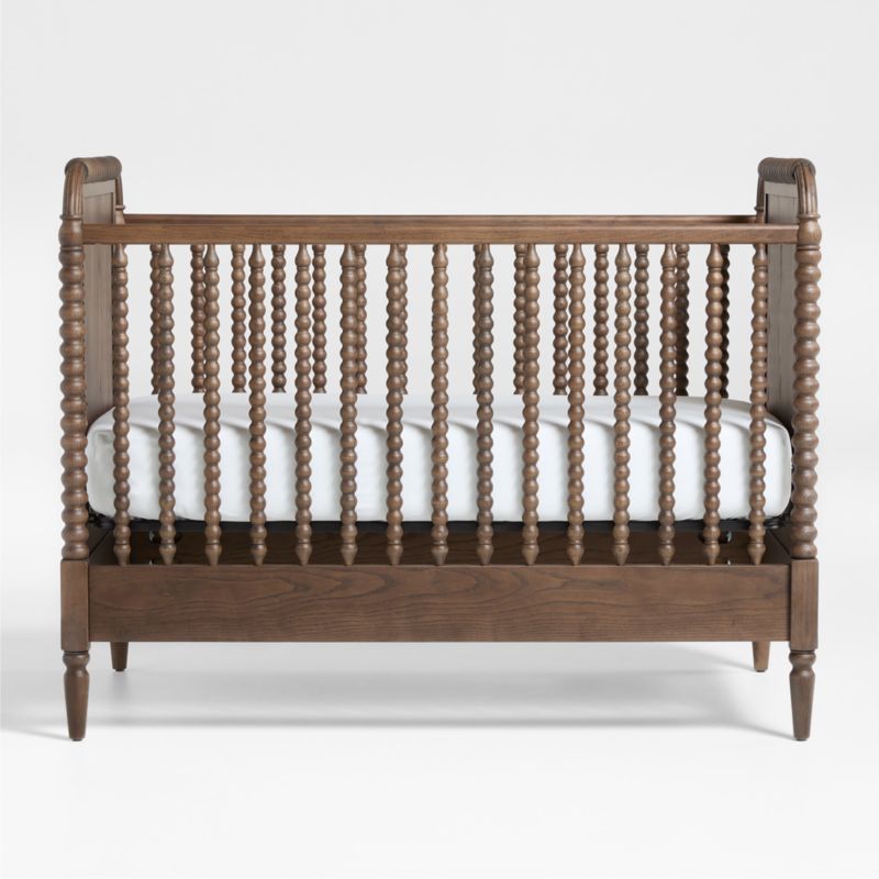 Jenny Lind Deep Brown Wood Spindle Convertible Baby Crib - image 6 of 11