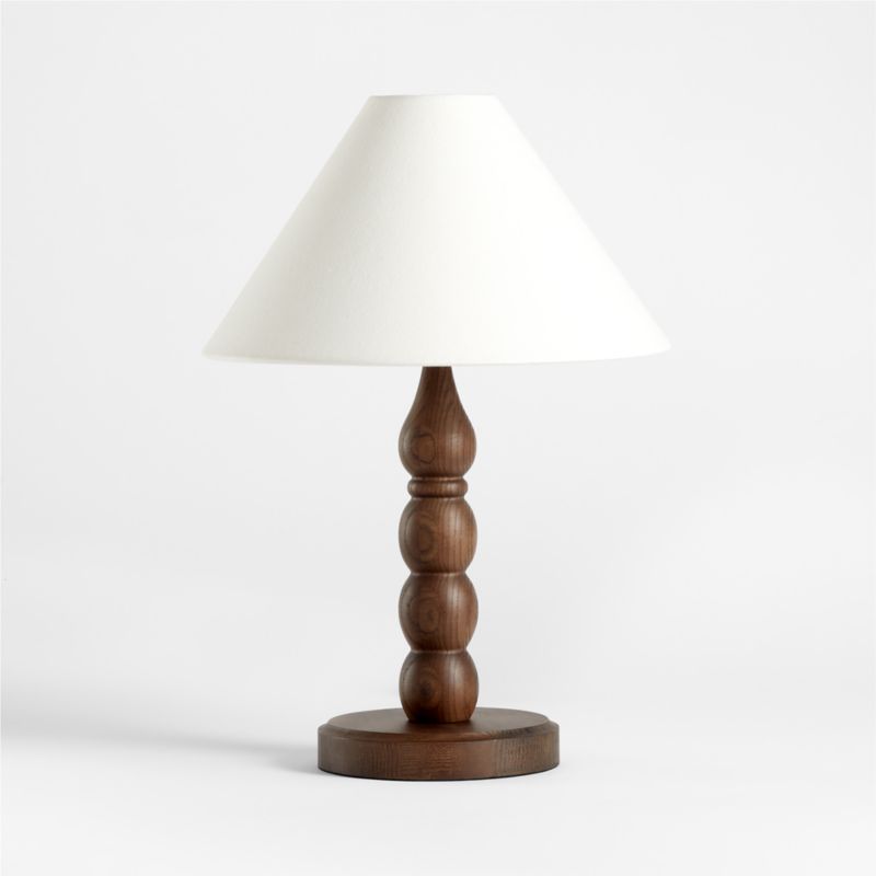 Jenny Lind Deep Brown Wood Kids Table Lamp - image 8 of 10