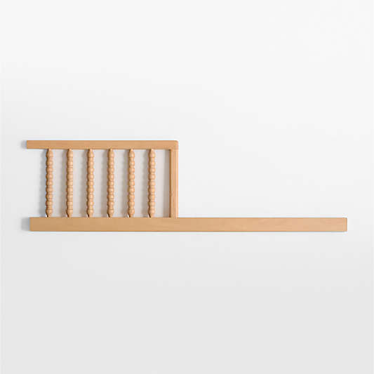 Jenny Lind Maple Wood Spindle Storage Crib Toddler Bed Rail