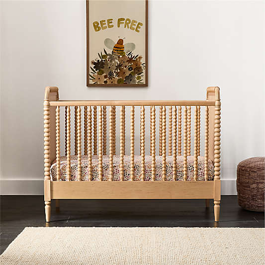 Jenny Lind Heirloom Maple Wood Convertible Crib