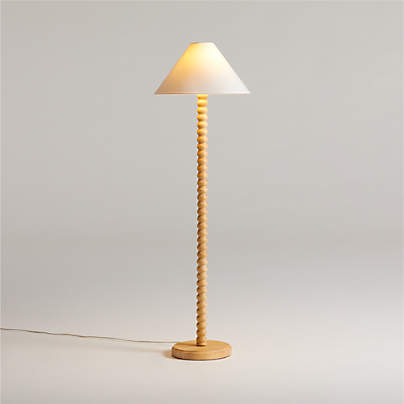 Jenny Lind Maple Wood Kids Floor Lamp