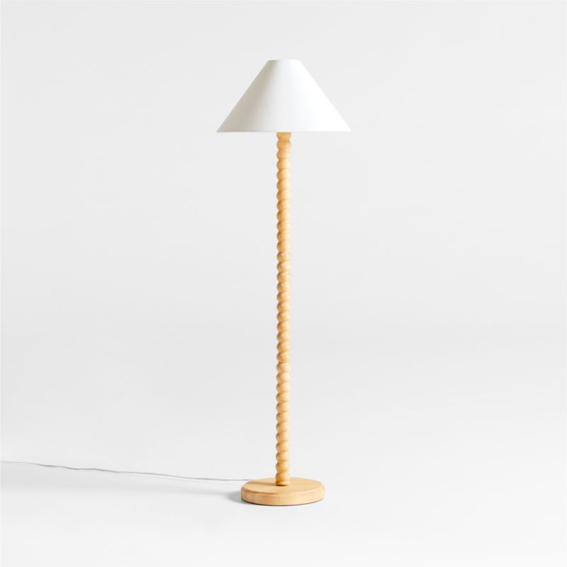 Jenny Lind Maple Wood Kids Floor Lamp | Crate & Kids