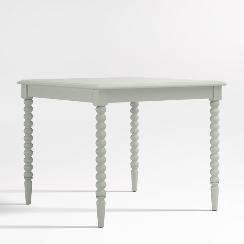 Jenny Lind Sage Green Wood Square Kids Play Table - image 5 of 7