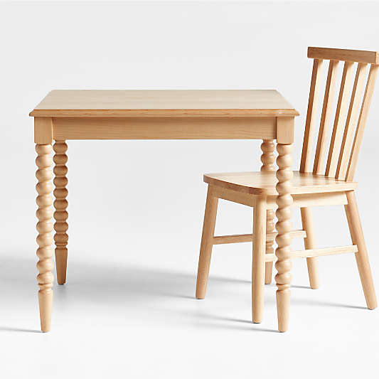 Jenny Lind Maple Wood Square Kids Play Table