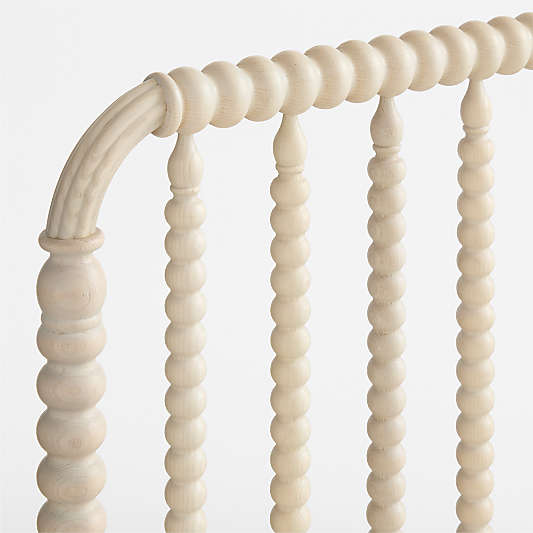 Jenny Lind Washed Natural Spindle Kids Bed