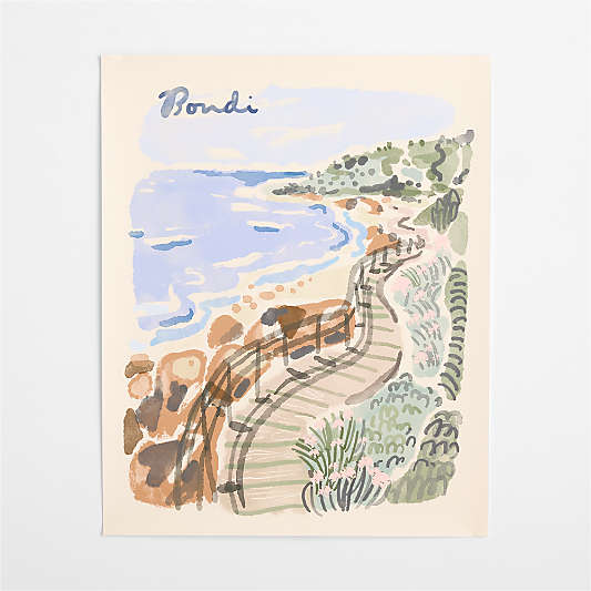 Bondi Beach by Jimmy Thompson 26" x 32" Wall Art Print