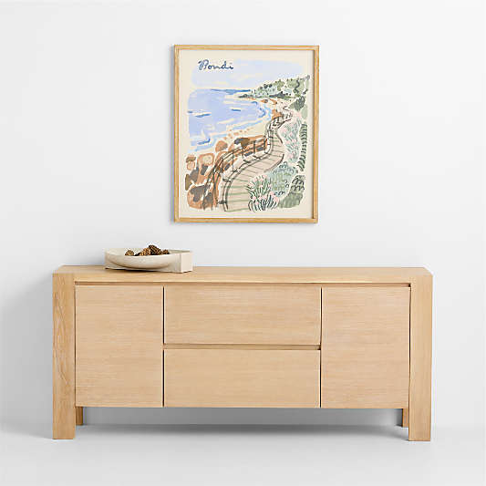 Bondi Beach by Jimmy Thompson 26" x 32" Wall Art Print and Frame