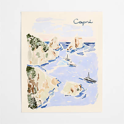 Capri by Jimmy Thompson 26" x 32" Wall Art Print