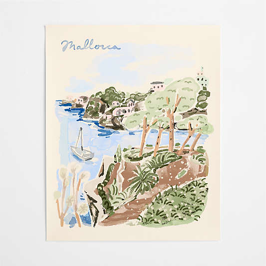 Mallorca by Jimmy Thompson 26" x 32" Wall Art Print