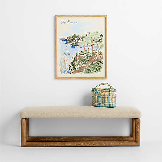 Mallorca by Jimmy Thompson 26" x 32" Wall Art Print and Frame