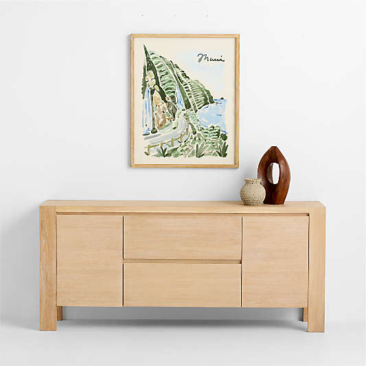 Maui by Jimmy Thompson 26" x 32" Wall Art Print and Frame