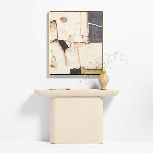 "Mineral" by Joe Turner 31.25"x37.25" Framed Wall Art Print