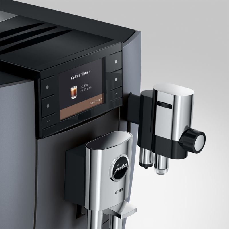 JURA ® E10 Onyx Grey Automatic Espresso Machine - image 6 of 12