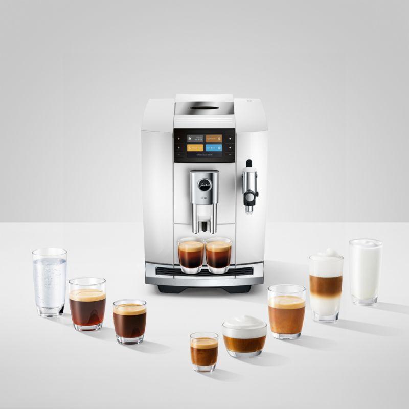 JURA ® E10 Piano White Automatic Espresso Machine - image 8 of 10