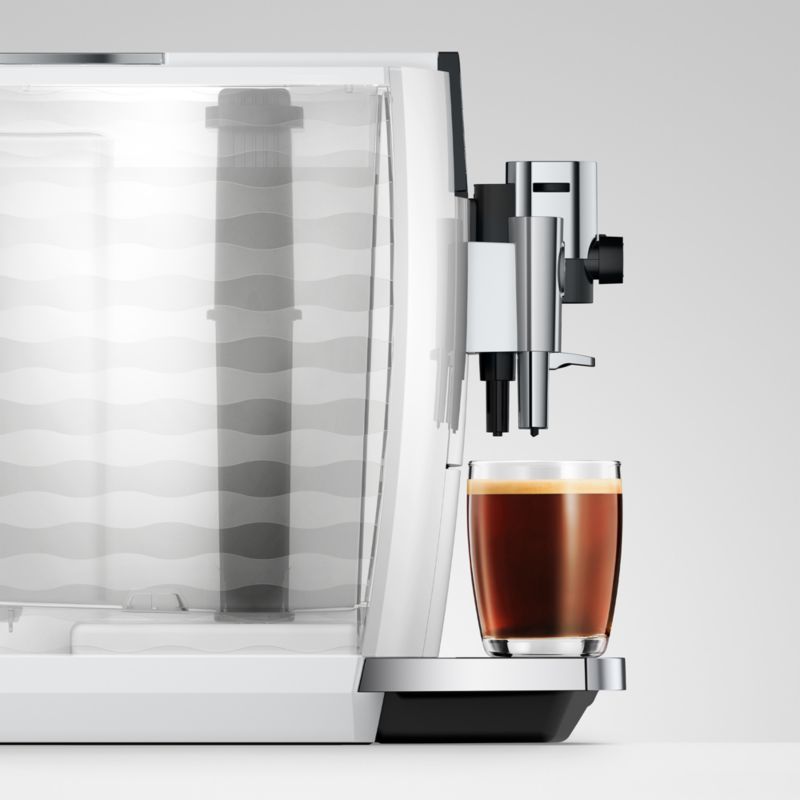 JURA ® E10 Piano White Automatic Espresso Machine - image 6 of 10
