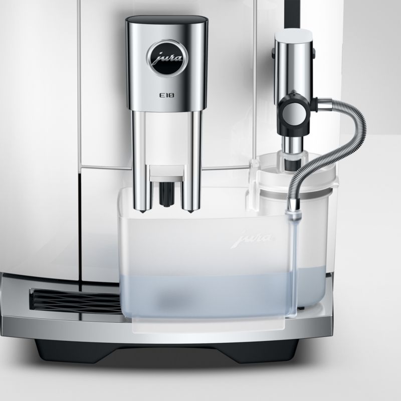 JURA ® E10 Piano White Automatic Espresso Machine - image 7 of 10
