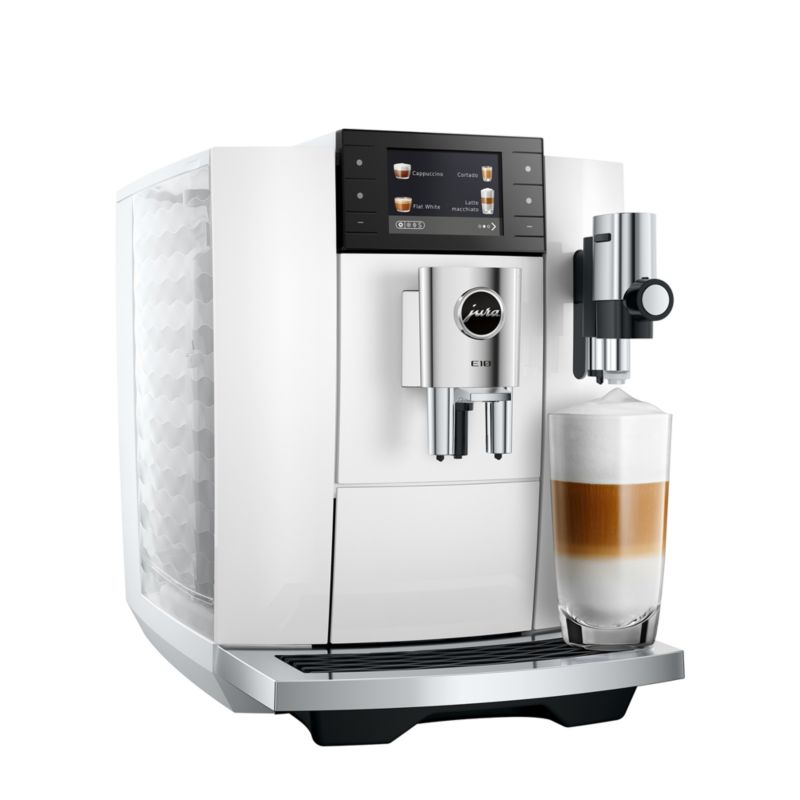 JURA ® E10 Piano White Automatic Espresso Machine - image 9 of 10