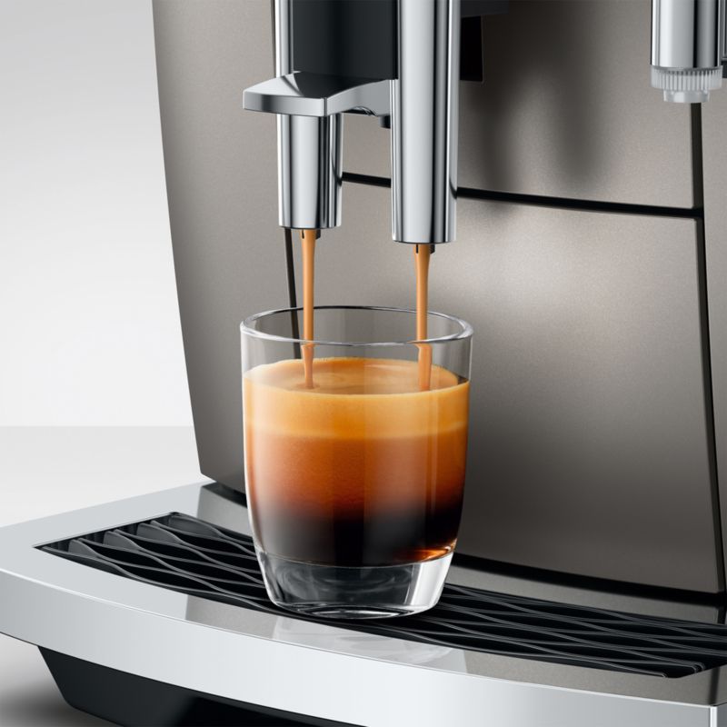 JURA ® E8 Automatic Espresso Machine in Midnight Silver - image 6 of 9