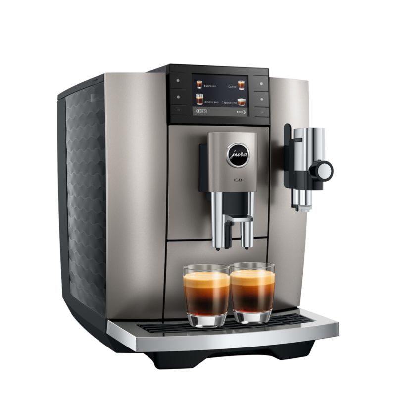 JURA ® E8 Automatic Espresso Machine in Midnight Silver - image 8 of 9