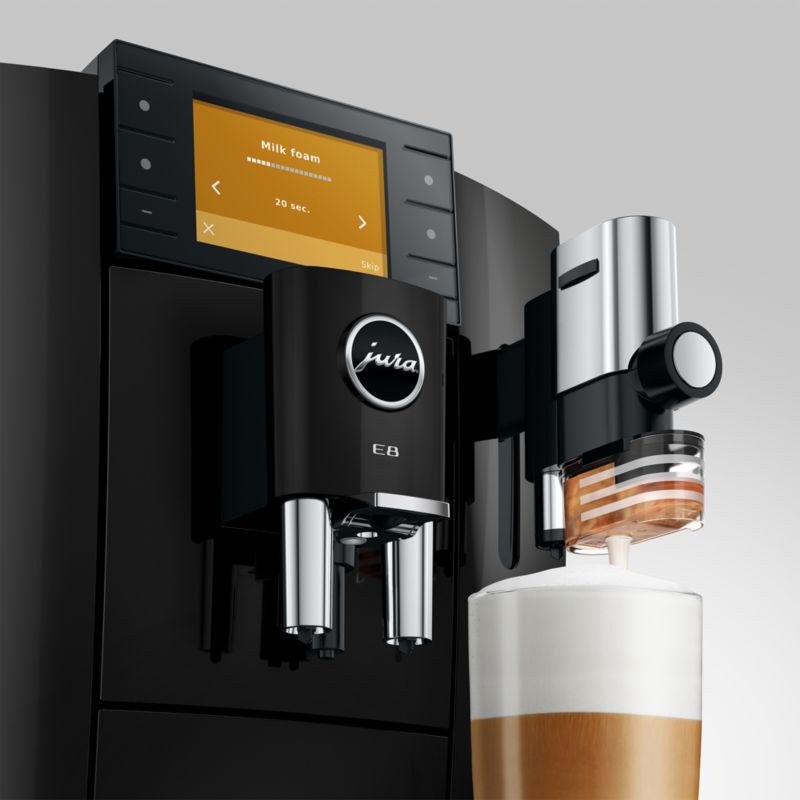 JURA ® E8 Automatic Espresso Machine in Piano Black - image 2 of 8